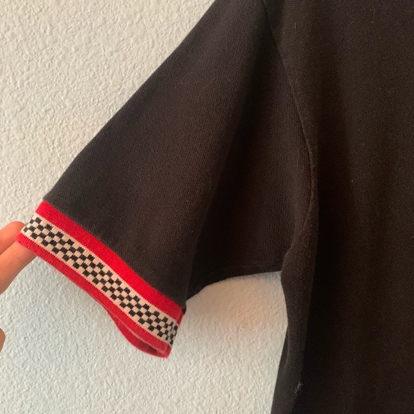 Vintage Racing Checkered Polo - Picture 3 of 4